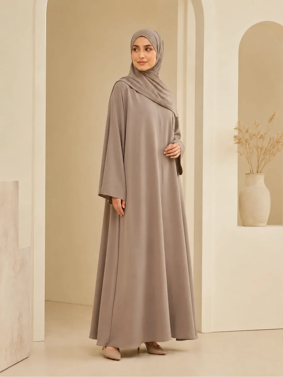 4-Season Abaya Liora – Taupe