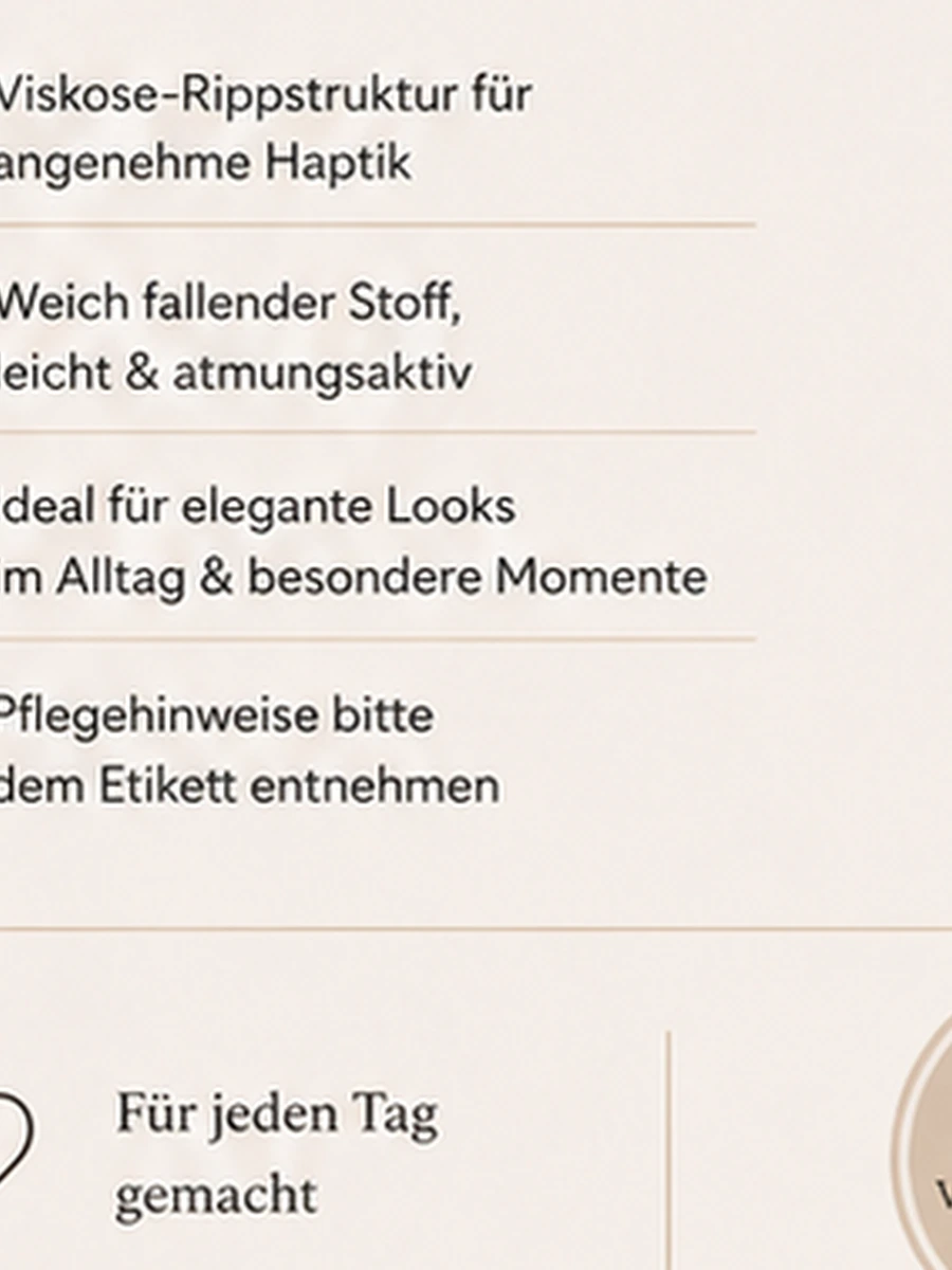 Adora Ribbed Set – Mink – Materialgefühl und Pflege | ZAVRYNE Deutschland