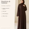 Amira Abaya – Schokobraun – Passform und Vorteile | ZAVRYNE Deutschland