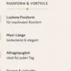 Cotton Abaya Lara – Schwarz – Passform und Vorteile | ZAVRYNE Deutschland