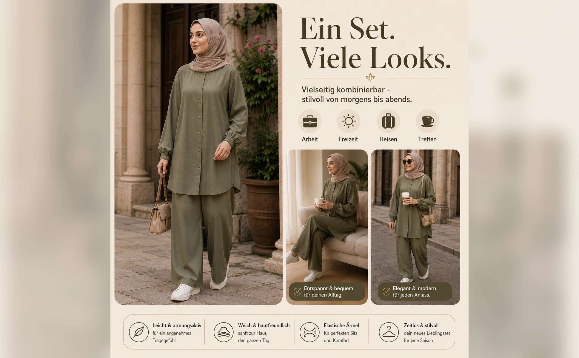 Ein Set – viele Looks