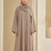 Farah Khimar Set – Greige – Passform und Vorteile | ZAVRYNE Deutschland