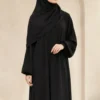 Gebetskleid Safa – Schwarz – zweite Ansicht | ZAVRYNE Deutschland