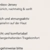 Jersey Bamboo Khimar Medium – Stone – Materialgefühl und Pflege | ZAVRYNE Deutschland