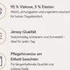 Jersey Khimar – Schwarz – Material und Pflege | ZAVRYNE Deutschland