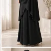 Jersey Khimar – Schwarz – zweite Ansicht | ZAVRYNE Deutschland