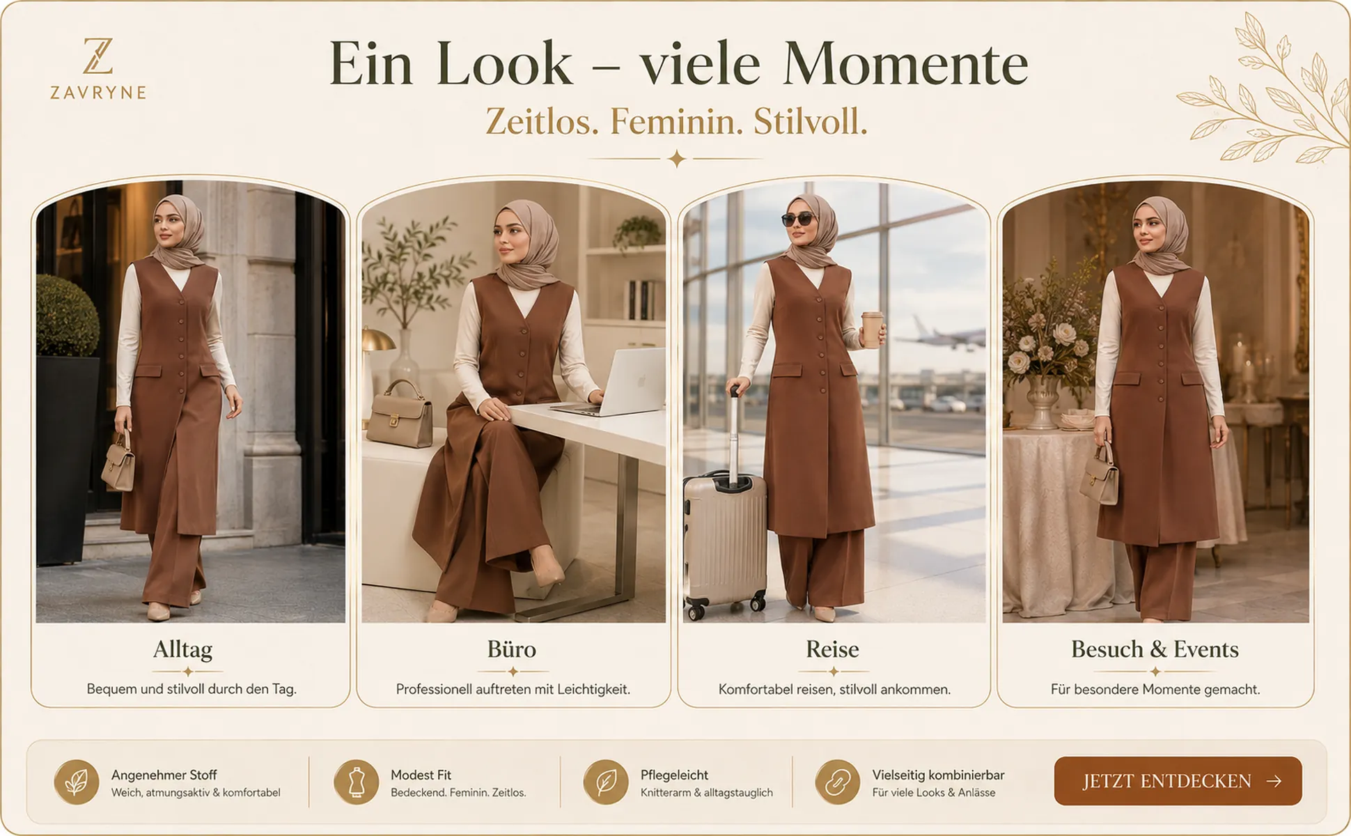 Ein Look – viele Momente