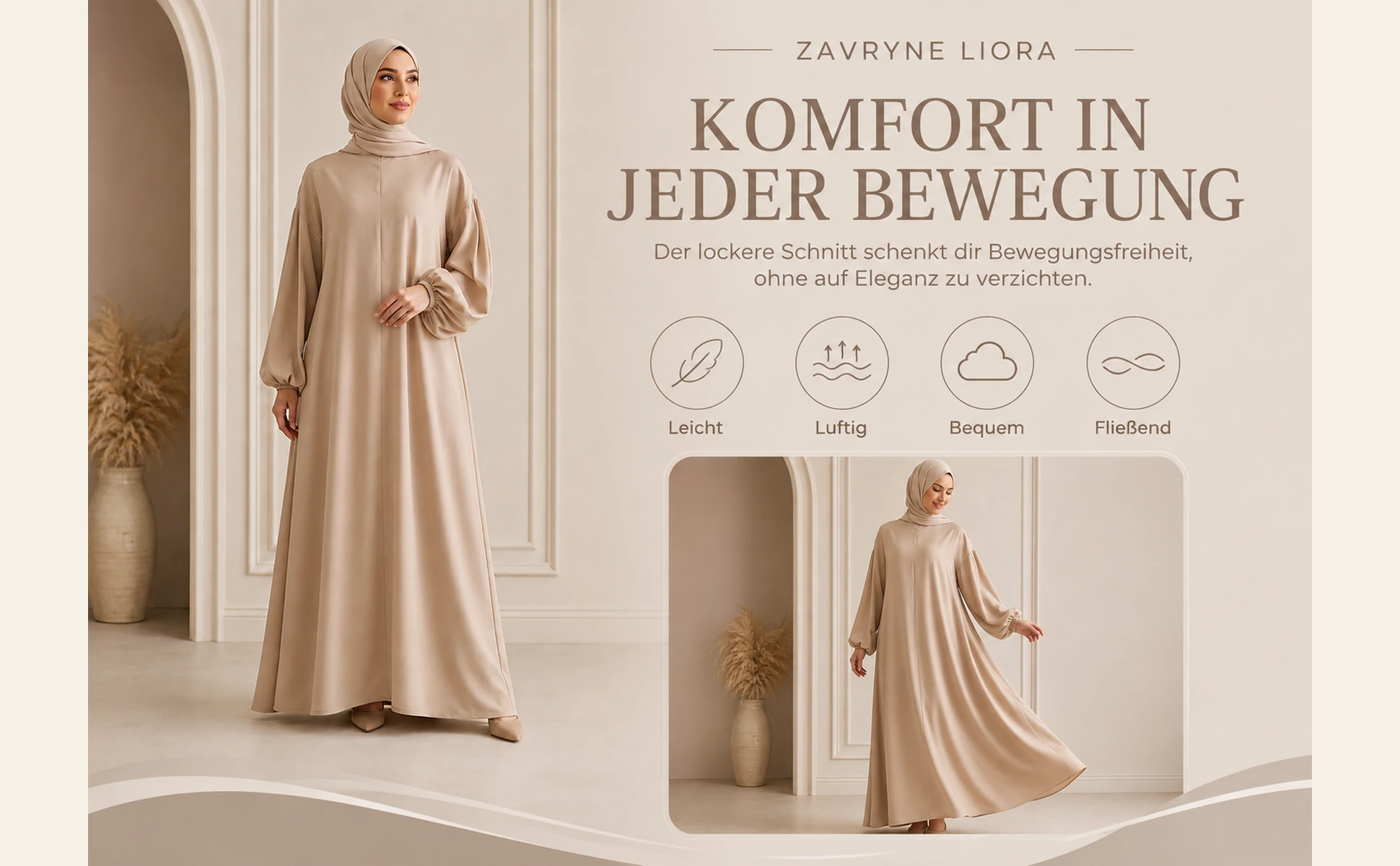 Komfort in jeder Bewegung