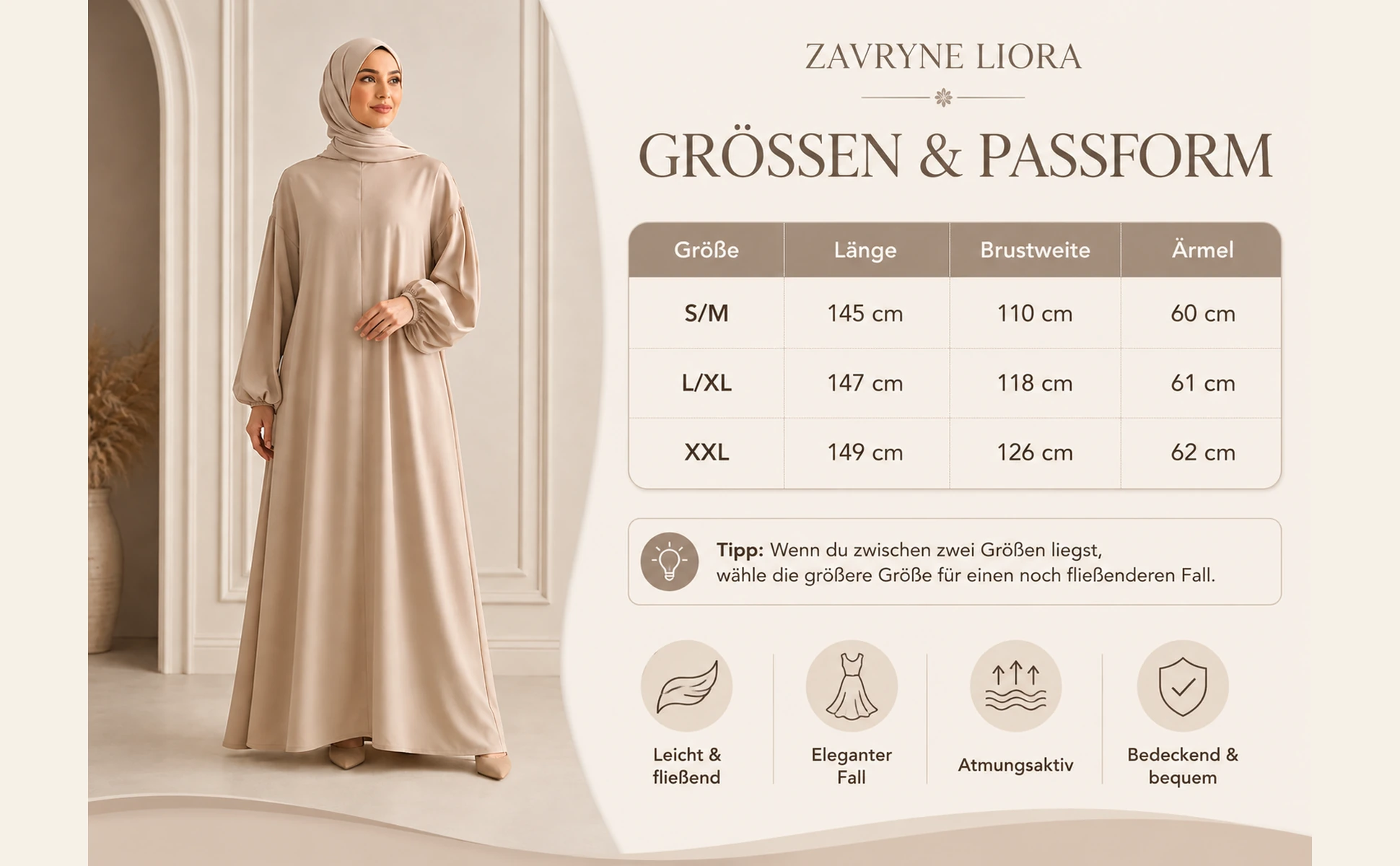 Größen & Passform