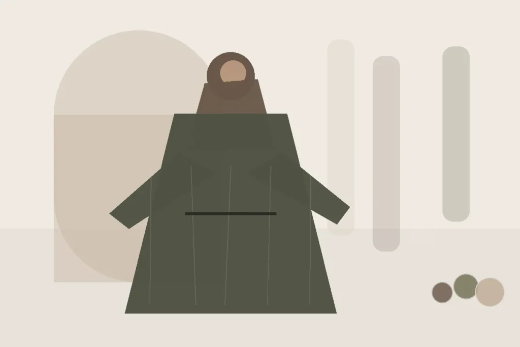 Warme oder kühle neutrale Farben? So erkennst du den Unterschied – redaktionelle Illustration zu warme kühle Neutraltöne