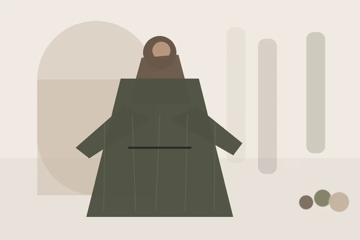 Warme oder kühle neutrale Farben? So erkennst du den Unterschied – redaktionelle Illustration zu warme kühle Neutraltöne