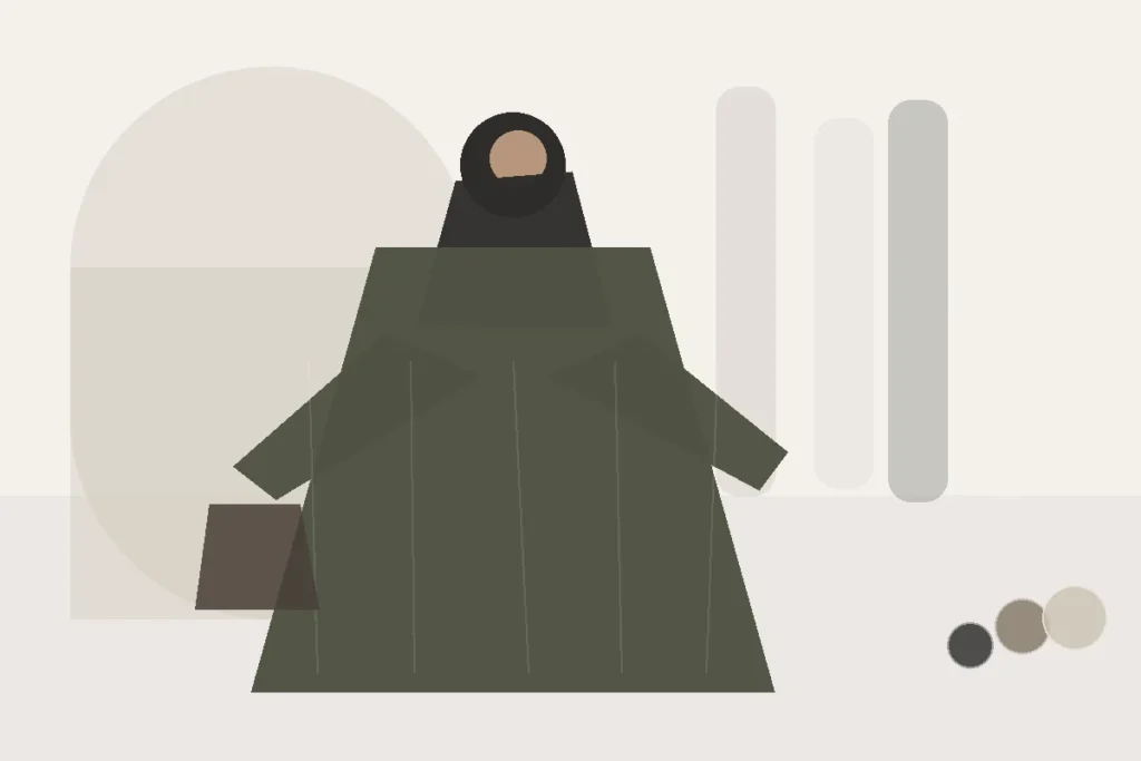 Abaya im Internet kaufen in Deutschland: Worauf du vor dem Bezahlen achten solltest – redaktionelle Illustration zu Abaya im Internet kaufen Deutschland