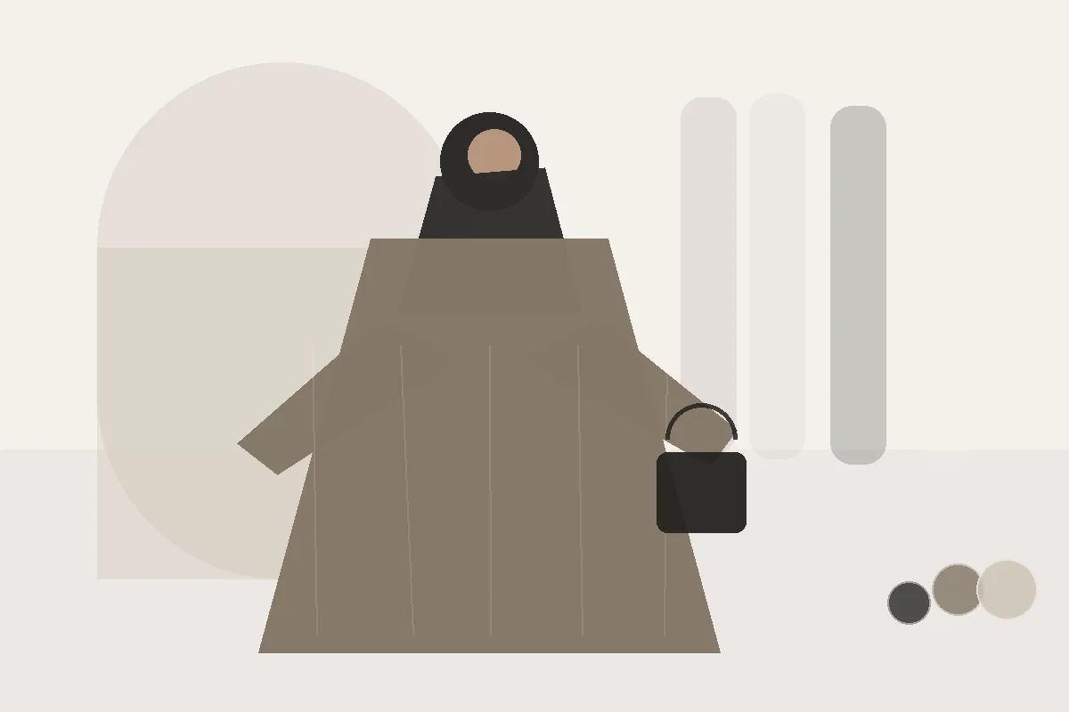 Rückgabe vor dem Kauf prüfen: Warum das zur Größenentscheidung gehört – redaktionelle Illustration zu Kleidung Rückgabe im Internet