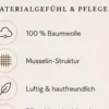 Muslin Abaya Manal – Puderrosa – Materialgefühl und Pflege | ZAVRYNE Deutschland