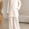 Noor Zweiteiler – Creme – Detailansicht | ZAVRYNE Deutschland