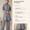 Noor Zweiteiler – Grau – Materialgefühl und Pflege | ZAVRYNE Deutschland