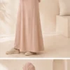 Noya Zip-Up Dress – Poudre – zweite Ansicht | ZAVRYNE Deutschland