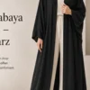 Openabaya Dubai – Schwarz – Vorderansicht | ZAVRYNE Deutschland