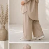Oversized Cotton Set – Sand – zweite Ansicht | ZAVRYNE Deutschland