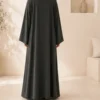 Rollkragen Abaya Luna – Anthrazit – Detailansicht | ZAVRYNE Deutschland