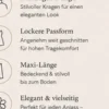 Rollkragen Abaya Luna – Anthrazit – Passform und Vorteile | ZAVRYNE Deutschland