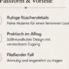 Rüschen Still-Abaya – Sage – Passform und Vorteile | ZAVRYNE Deutschland