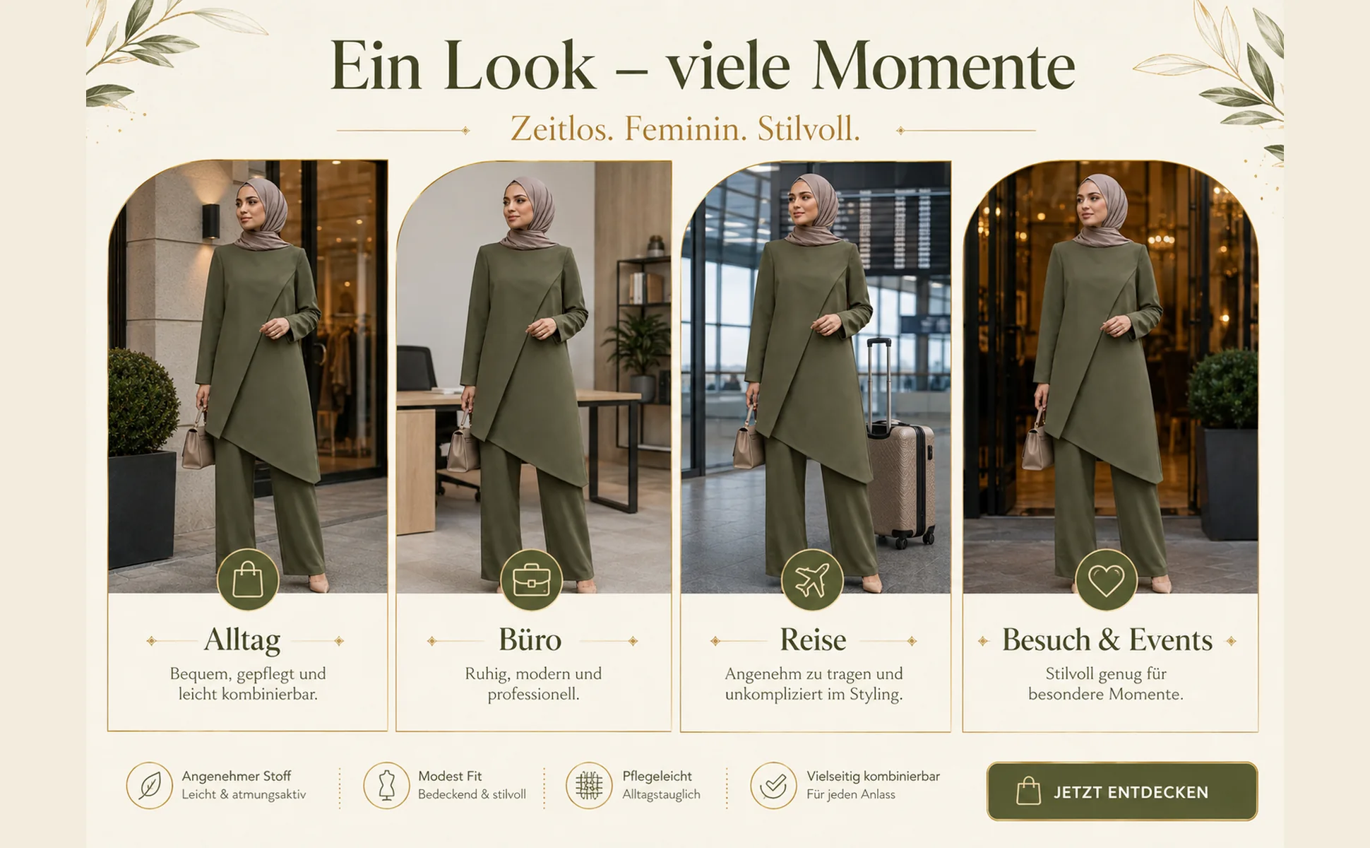 Ein Look – viele Momente