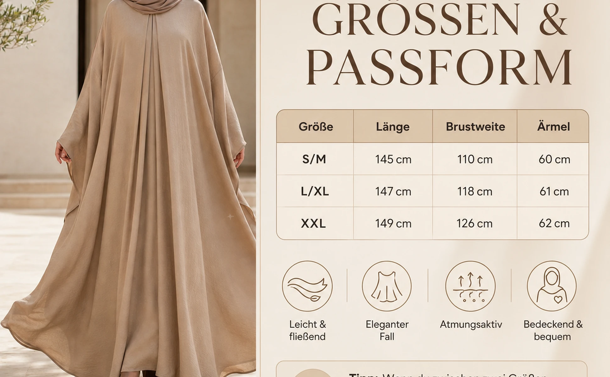 Größen & Passform
