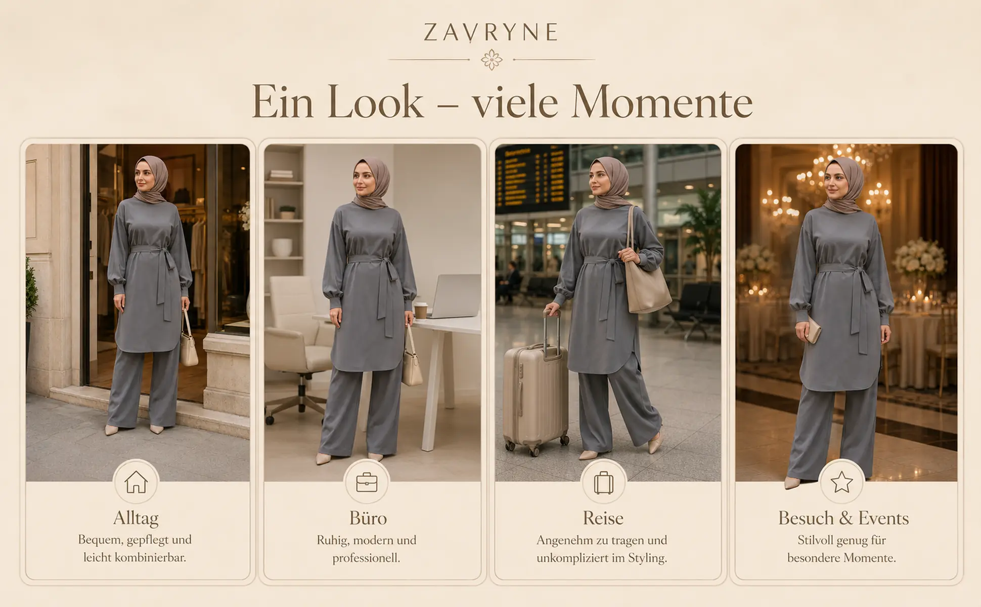 Ein Look – viele Momente