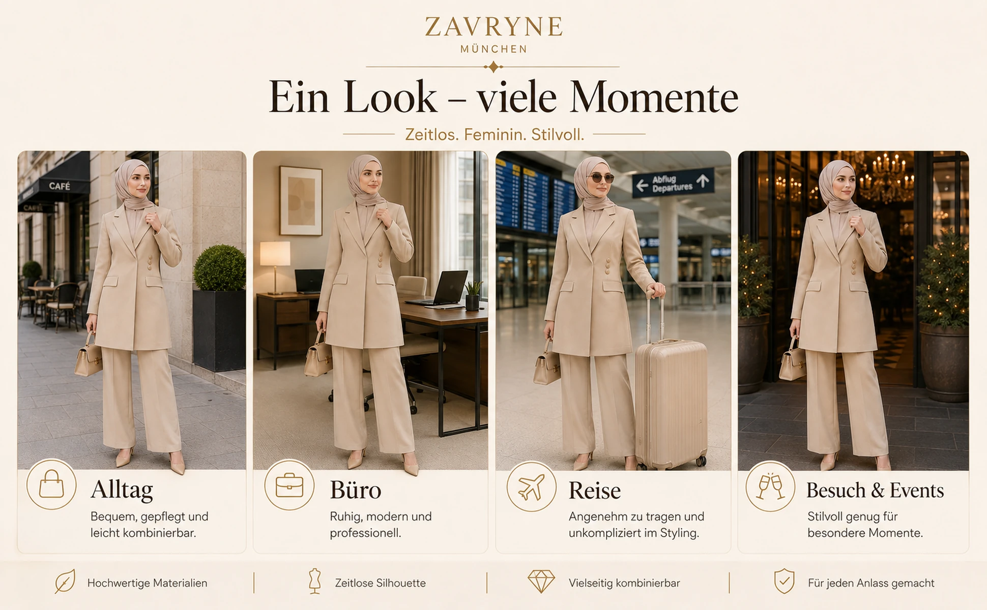 Ein Look – viele Momente