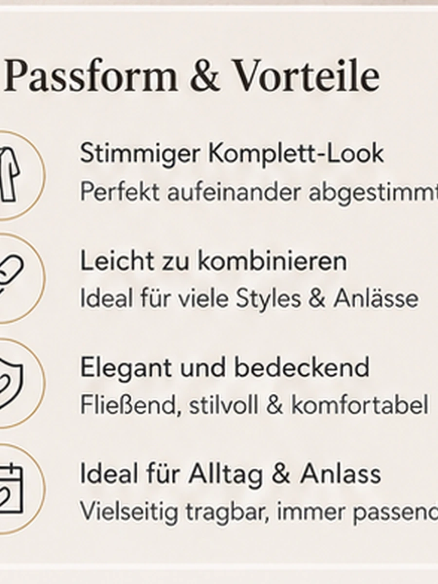 Tie Set mit Slip Dress – Greige – Passform und Vorteile | ZAVRYNE Deutschland