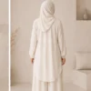 Two-Piece Liya – Creme – Detailansicht | ZAVRYNE Deutschland