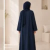 Zafira Abaya – Navy – Detailansicht | ZAVRYNE Deutschland