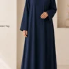 Zafira Abaya – Navy – Vorderansicht | ZAVRYNE Deutschland